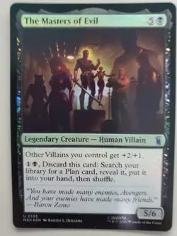 MTG The Masters of Evil Marvel Super Heroes Foil Uncommon - Image 1