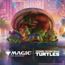 Complete Common Set x4 - Teenage Mutant Ninja Turtles - MtG- NM - Image 1