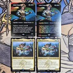 4x Eshki Dragonclaw (2 are Borderless, 1 FOIL) - NM/M TDM MTG Magic - Image 1