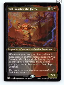 MTG Vial Smasher the Fierce (Foil Etched) Foil M Commander Legends 540 NM - Image 1