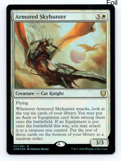 MTG Armored Skyhunter Foil R Commander Legends 11 NM - Image 1