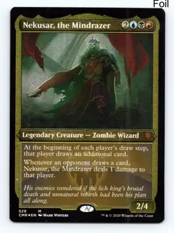 MTG Nekusar, the Mindrazer (Foil Etched) Foil M Commander Legends 529 NM - Image 1