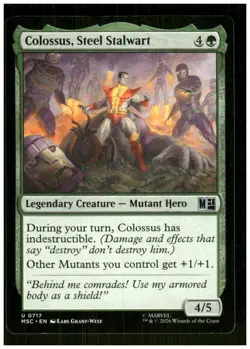 Colossus, Steel Stalwart 717 Commander: Marvel Super Heroes Magic: The Gathering - Image 1