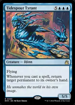 Tidespout Tyrant - Foil RVR NM MTG - Image 1