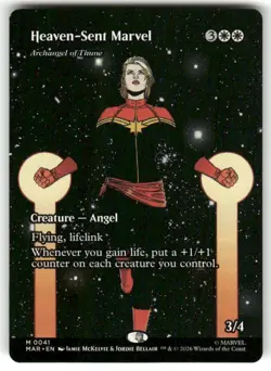 Heaven-Sent Marvel - Archangel of Thune (Borderless) 41 Marvel Universe NM - Image 1