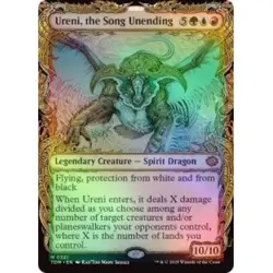 Foil Ureni, The Song Unending (showcase) M/NM Magic MTG Tarkir: Dragonstorm - Image 1