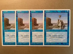 MTG 4x Twiddle Core Set 4th Edition OLD SCHOOL Pauper Magic the Gathering x4 NM - Image 1