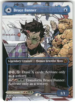 Bruce Banner (Borderless) (0331) 331 Marvel Super Heroes Magic: The Gathering NM - Image 1