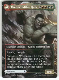 Bruce Banner (Borderless) (0331) 331 Marvel Super Heroes Magic: The Gathering NM - Image 2