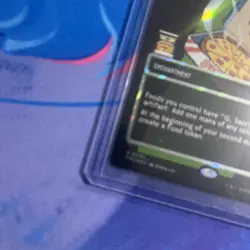 Ninja Pizza Pixel Surge Foil TMNT MTG Near Mint commander borderless tmc - Image 5