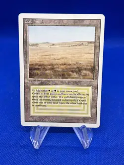 VTG Magic the Gathering Revised Edition Savannah Dual Land Reserved List LP/MP - Image 1