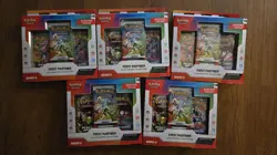 Lot Of 5. Pokemon First Partner Illustration Collection Series 2 Sealed (x5) - Image 1