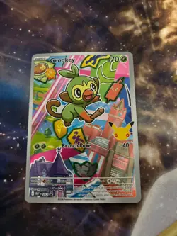Pokemon First Partner Series 2 Grookey 052 Illustration Collection Promo NM - Image 1