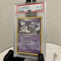 Pokemon Dusclops EX Deoxys Holo Rare #7 PSA 8 Mint - Image 1
