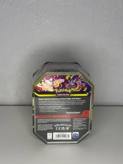 Pokemon TCG Mega Moonlit Tin - Mega Gengar ex BRAND NEW FACTORY SEALED - Image 3