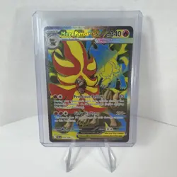 Mega Pyroar ex 099/086 Full Art Double Ultra Rare Pokemon Chaos Rising ME04 Mint - Image 1