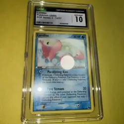 Pokemon TCG CGC 10 Gem Mint Luvdisc 014/017 POP Series 2 Regular - Image 4