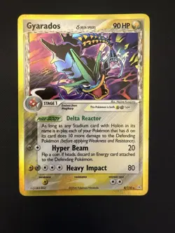 LP - Gyarados (Delta Species) Holon Phantoms (HP) 8/110 Holofoil English Pokemon - Image 1