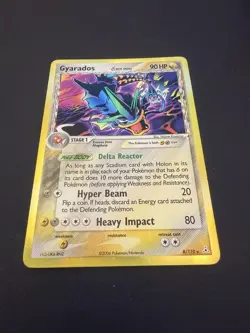 LP - Gyarados (Delta Species) Holon Phantoms (HP) 8/110 Holofoil English Pokemon - Image 2