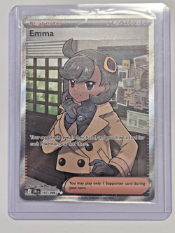 Emma 107/086 Me04: Chaos Rising Holo Pokemon Near Mint - Image 3