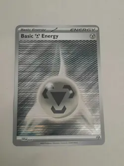 Pokemon Basic Metal Energy Reverse Holo SVE 024 - Image 1