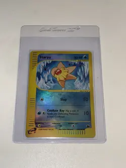 Staryu 104/144 Reverse Holo Skyridge 2003 WOTC Pokemon E-Reader Vintage - Image 2
