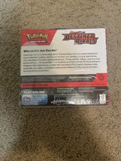 Pokemon Destined Rivals Booster Box Factory Sealed with Acrylic Case - Image 3