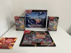 Pokemon Chaos Rising ETB Elite Trainer Box & Booster Bundle X2 & 3 Pack Blister - Image 1