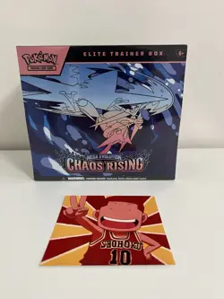 Pokemon Chaos Rising ETB Elite Trainer Box & Booster Bundle X2 & 3 Pack Blister - Image 2
