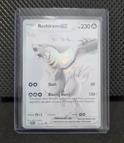 Pokemon Reshiram ex 173/086 SV: White Flare Ultra Rare Full Art Holo 230HP 🔥 - Image 3