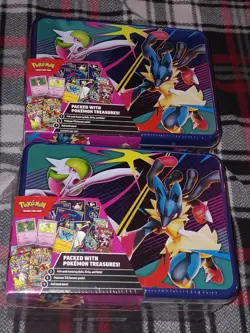 2 Total- Pokemon TCG Collector Chest Fall 2025 Mega Lucario & Mega Gardevoir - Image 2
