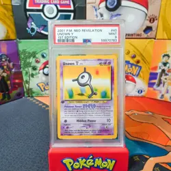 PSA 9 MINT 2001 Pokemon Neo Revelation 1st edition Unown Y 40 - Image 1