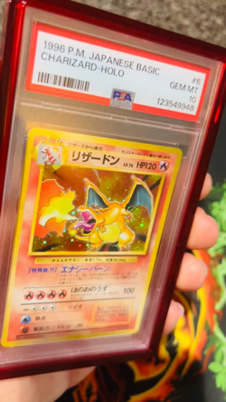 1996 Pokemon Japanese Basic #006 Charizard Holo PSA 10 Gem Mint (FRESH NEW CERT) - Image 2