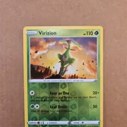 Pokemon Virizion 014/195 Swsh12: Sword & Shield - Silver Tempest Reverse Holo - Image 4