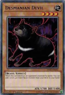 Desmanian Devil - EXFO-EN033 - NM/VLP - Rare - 1st ed - Yugioh - Image 1