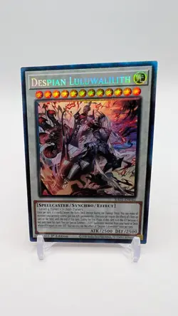 YUGIOH DESPIAN LULUWALILITH COLLECTORS RARE NM RA05-EN042 - Image 1