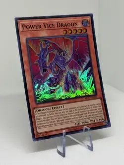 Power Vice Dragon x3 BLZD-AE002 Playset Super Rare AE NM YuGiOh - Image 4