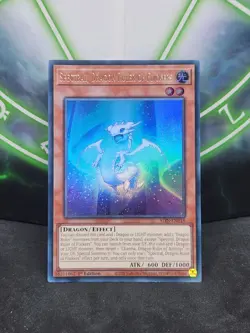 Yugioh Spectral, Dragon Ruler of Flickers ALIN-EN018 Ultra Rare 1st Edition NM - Image 1