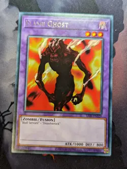 Yugioh 25th Anniversary - Flame Ghost - LOB-EN029 - Rare - NM - Image 1