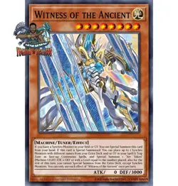 Yugioh! 1x Witness of the Ancient CORI-EN081 Ultra Rare 1st Ed NM - Image 1