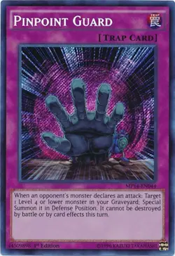 Pinpoint Guard - MP14-EN044 - LP - Secret Rare - 1st ed - Yugioh - Image 1