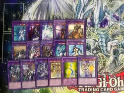 JADEN YUKI NEO-SPACIAN GLOW DARK FLARE COSMO NEOS RAINBOW DRAGON YUGIOH GX DECK - Image 5