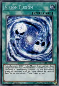 Vision Fusion - Secret Rare 1st Edition BLHR-EN012 - NM - YuGiOh - Image 1