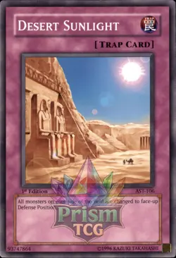 1st Ed Desert Sunlight AST-106 Yugioh - Image 1