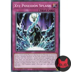 Yugioh Xyz Poseidon Splash ROTA-EN069 Common 1st Edition NM - Image 1