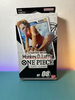 One Piece TCG: Monkey D Luffy Starter Deck- English - Image 1