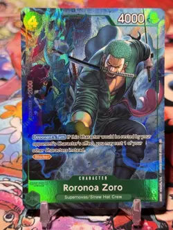 RORONOA ZORO - One Piece PRB02-006 - AA Alt Art Rare R - Premium Booster Vol. 2 - Image 1
