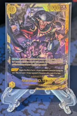 Marshall D. Teach OP16-119 One Piece Secret Rare (SEC) - The Time of Battle - Image 1