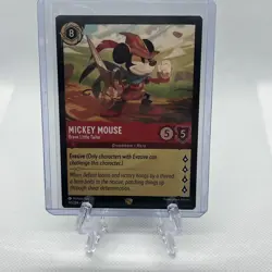 Disney Lorcana TCG Mickey Mouse Brave Little Tailor Non Foil 115/204 - Image 3