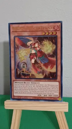 2025 Yugioh Fire King Courtier Ulcanix MP25-EN262 Ultra Rare 1st Edition - Image 2